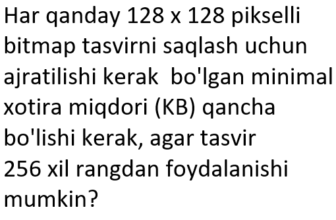 EGE – Informatika №8