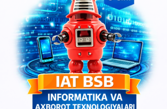 6-sinf Informatika va AT 3-chorak BSB №3