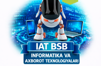 7-sinf Informatika va AT 3-chorak BSB №3