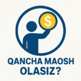 Qancha maosh olasiz? (Pedagoglar)